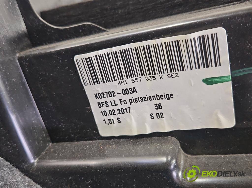 Audi Q7 2015- 3.0 TFSI CRE: 333KM: automatic 245 kW 2995 cm3 5- kastlík 4M1857035K