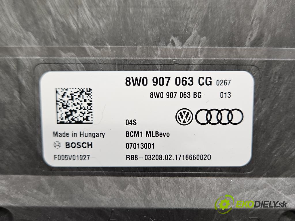 Audi Q7 2015- 3.0 TFSI CRE: 333KM: automatic 245 kW 2995 cm3 5- riadiaca jednotka komfortu 8W0907063CG