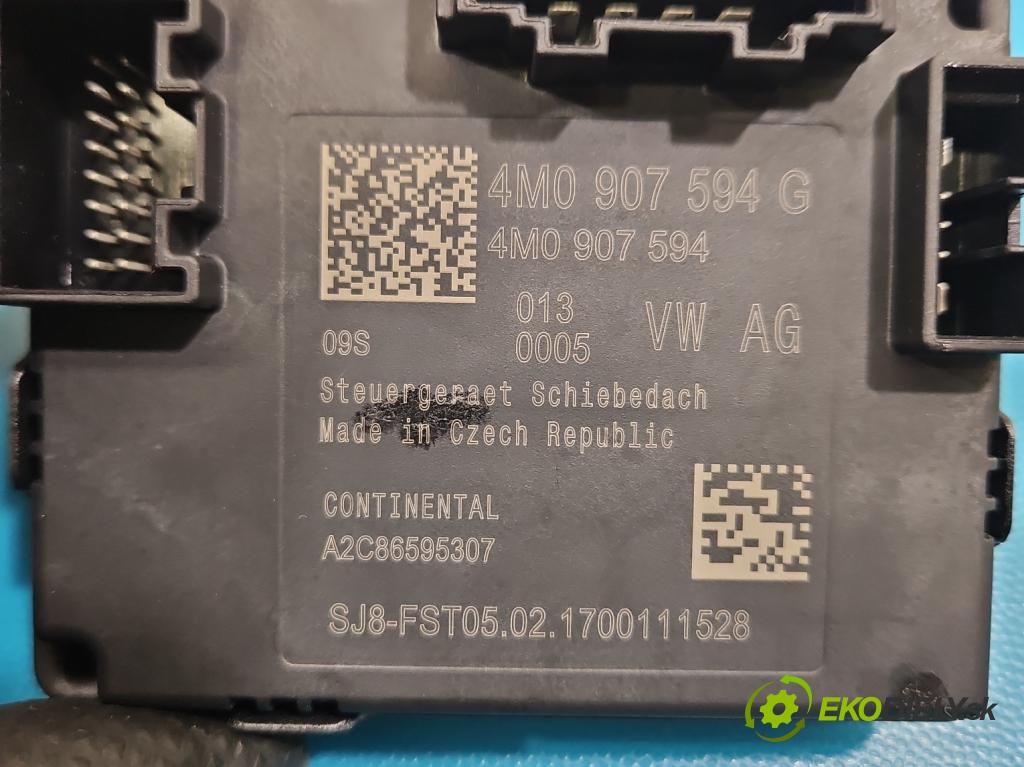 Audi Q7 2015- 3.0 TFSI CRE 333KM: automatic 245 kW 2995 cm3 5- řídící jednotka 4M0907594G