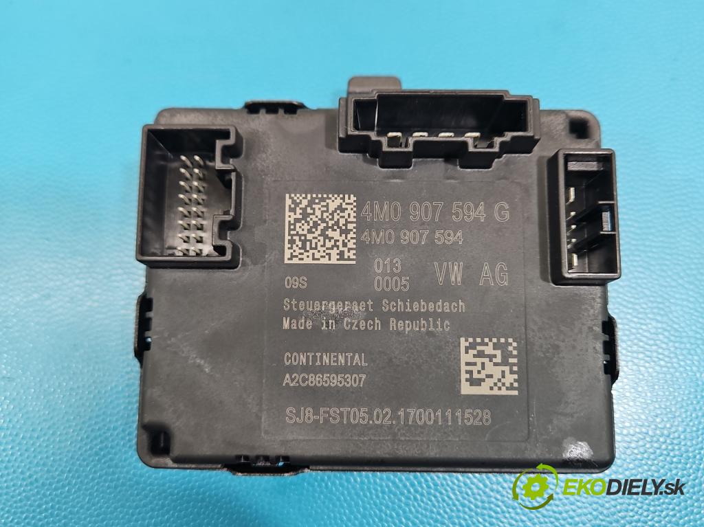 Audi Q7 2015- 3.0 TFSI CRE 333KM: automatic 245 kW 2995 cm3 5- řídící jednotka 4M0907594G