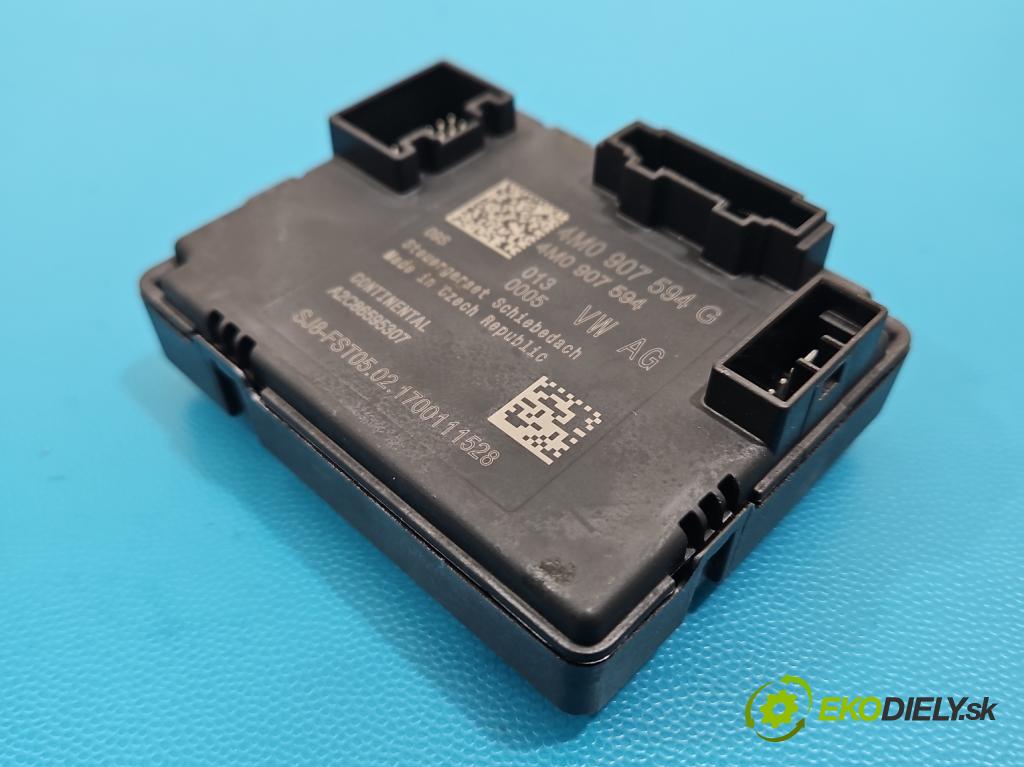 Audi Q7 2015- 3.0 TFSI CRE: 333KM: automatic 245 kW 2995 cm3 5- riadiaca jednotka ostatné 4M0907594G