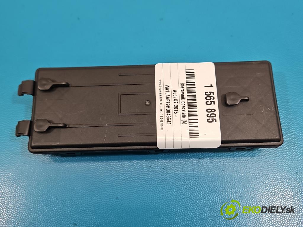 Audi Q7 2015- 3.0 TFSI 333KM: automatic 245 kW 2995 cm3 5- riadiaca jednotka ostatné 8W8959107B