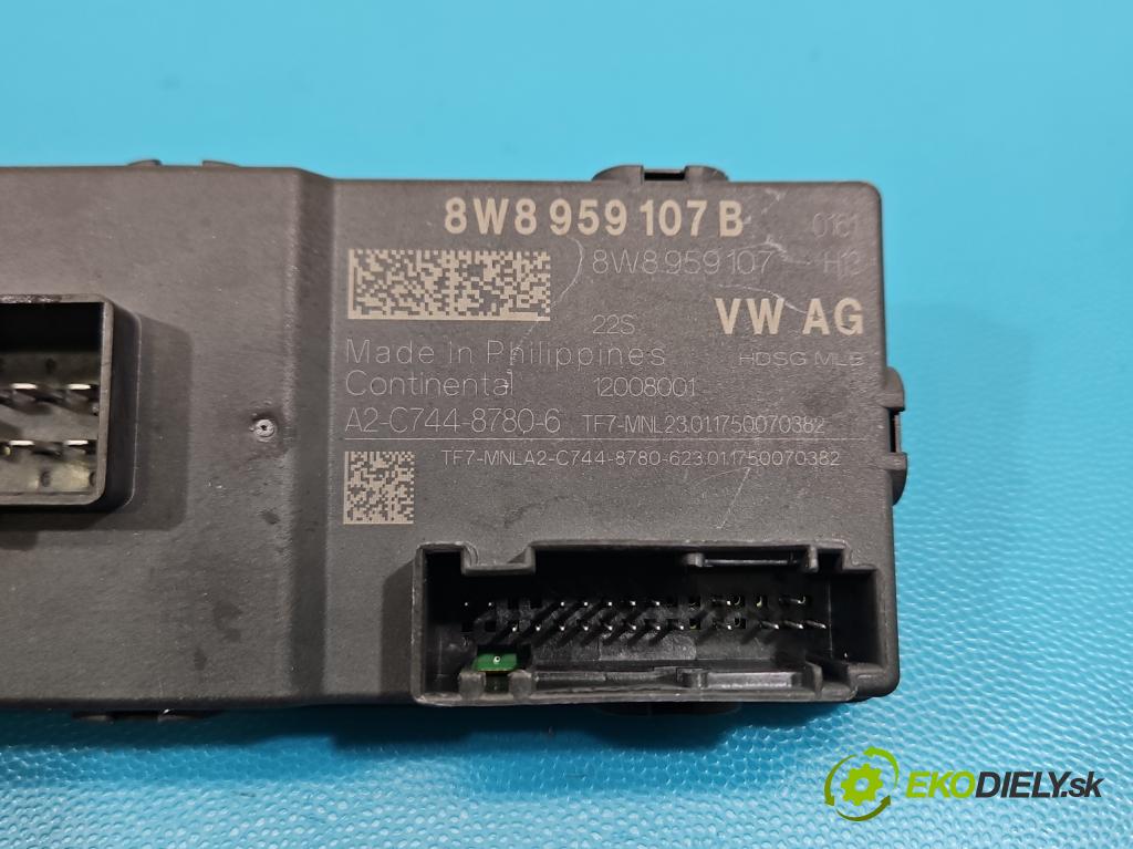 Audi Q7 2015- 3.0 TFSI 333KM: automatic 245 kW 2995 cm3 5- riadiaca jednotka ostatné 8W8959107B