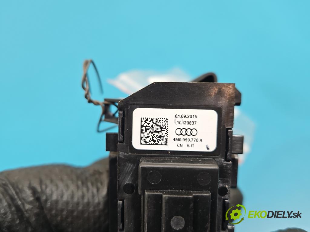 Audi Q7 2015- 3.0 TFSI 333KM: automatic 245 kW 2995 cm3 5- prepínač ostatné 4M0959770A