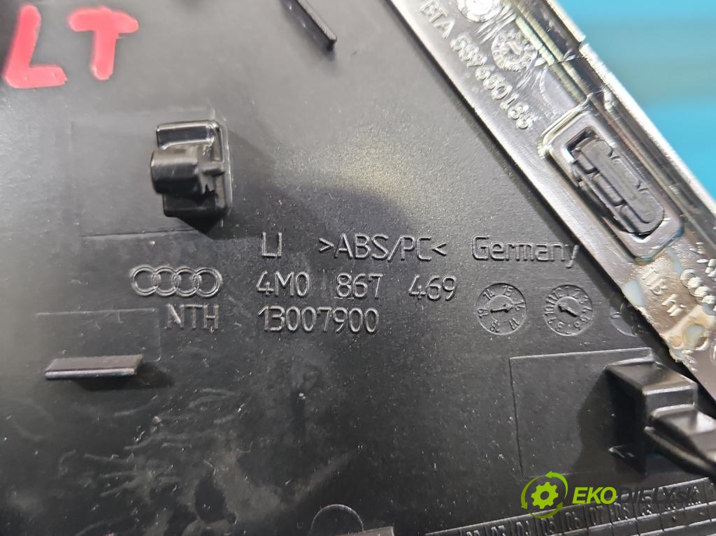 Audi Q7 2015- 3.0 TFSI 333KM: automatic 245 kW 2995 cm3 5- lišta ozdobná vnitŕní: 4M0867469