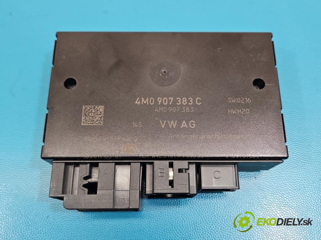 Audi Q7 2015- 3.0 TFSI 333KM: automatic 245 kW 2995 cm3 5- řídící jednotka 4M0907383C