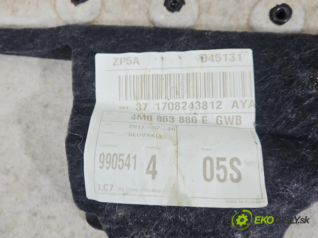 Audi Q7 2015- 3.0 TFSI CRE: 333KM: automatic 245 kW 2995 cm3 5- Čalounictví: kufra: pravé 863880E