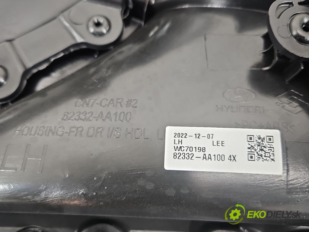 Hyundai Elantra VII 2020- 1.6 16V manual 90.2 kW 1598 cm3 4- Čalounictví: dvere predné ľavé 82730-AA000