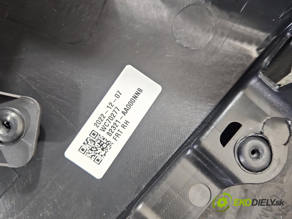 Hyundai Elantra VII 2020- 1.6 16V manual 90.2 kW 1598 cm3 4- Čalounictví: dvere predné pravé 82740-AA2004X