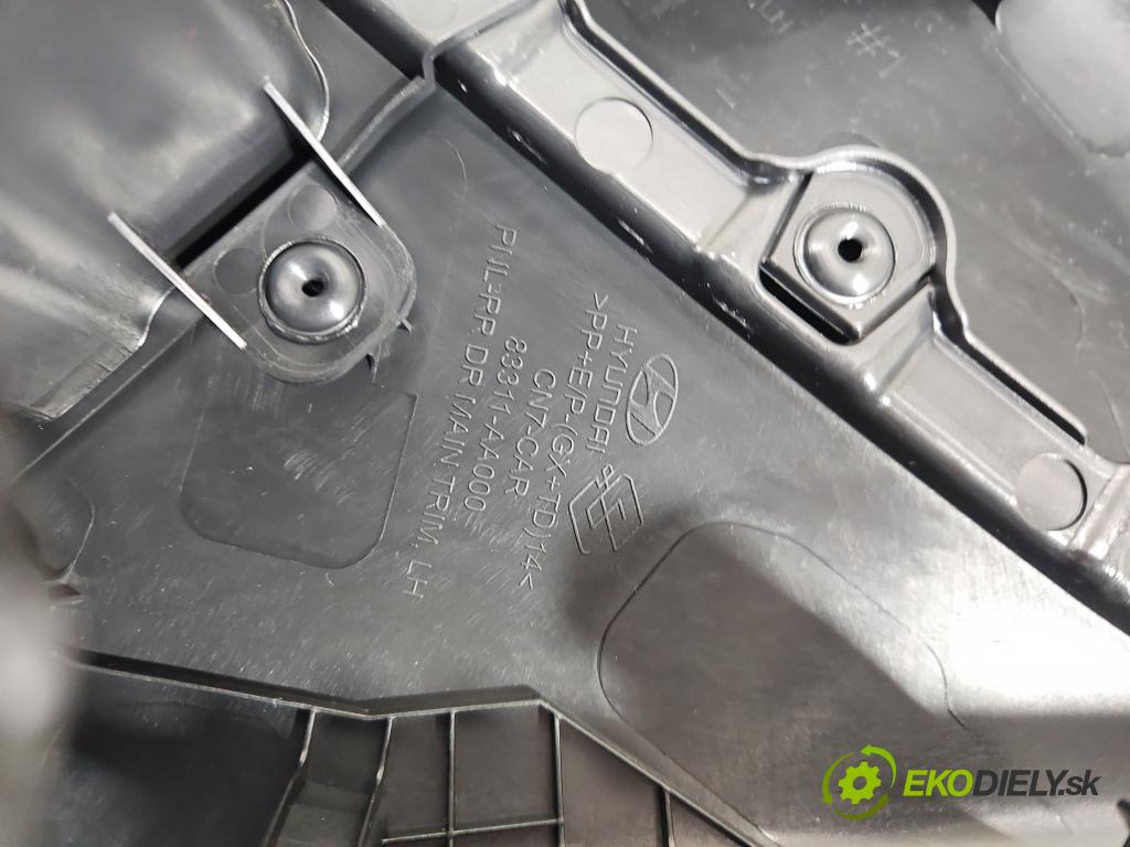 Hyundai Elantra VII 2020- 1.6 16V manual 90.2 kW 1598 cm3 4- Čalounictví: dvere zadné ľavé 83351-AA000