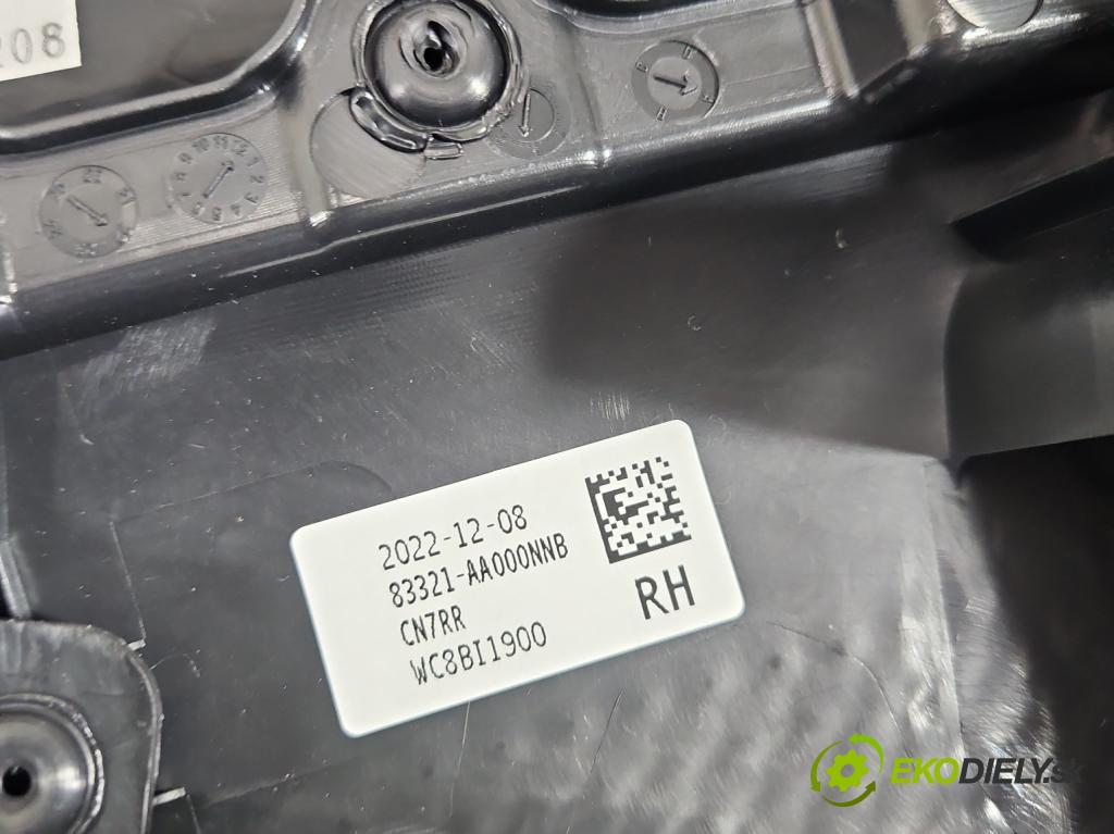 Hyundai Elantra VII 2020- 1.6 16V manual 90.2 kW 1598 cm3 4- Čalounictví: dvere zadné pravé 83361-AA000