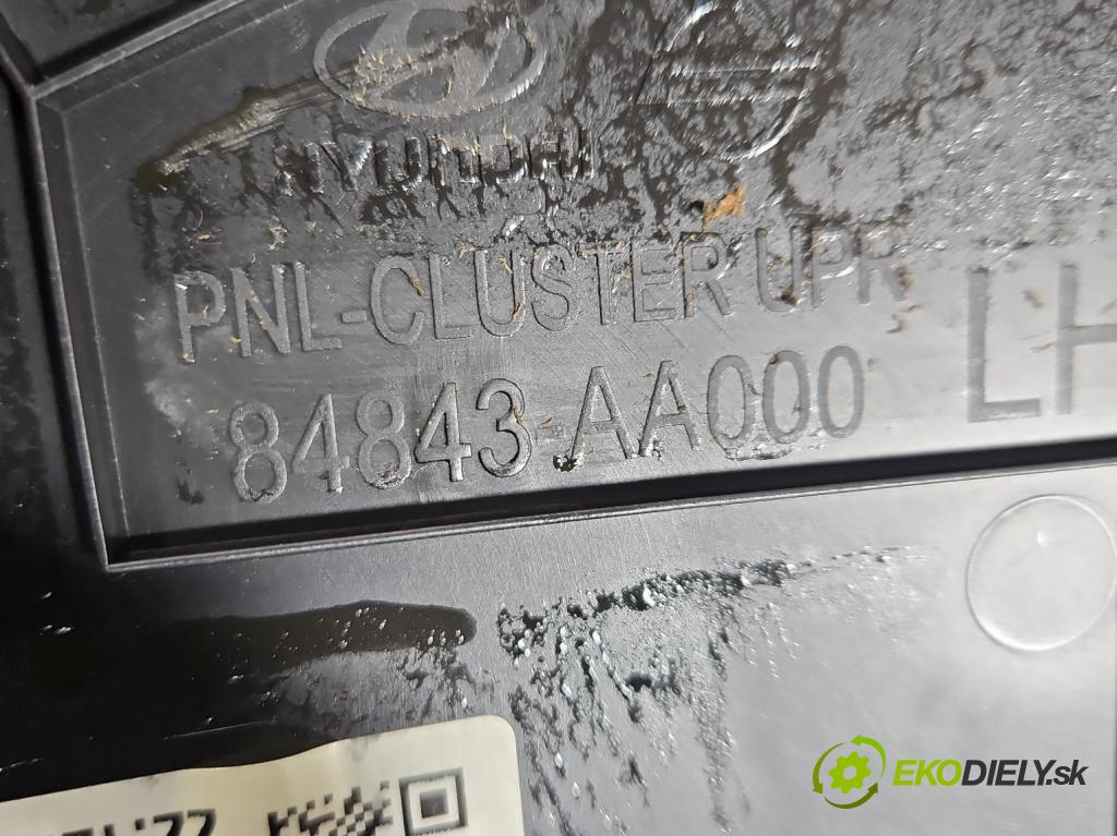 Hyundai Elantra VII 2020- 1.6 16V manual 90.2 kW 1598 cm3 4- kryt plastová 84843AA000