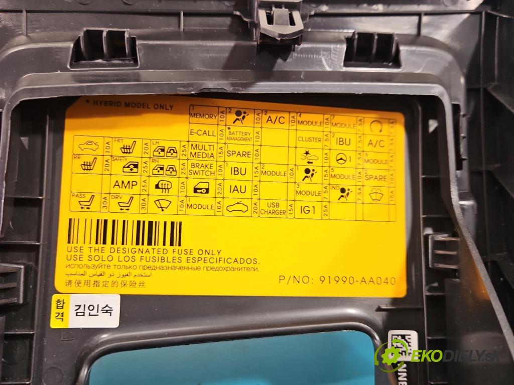 Hyundai Elantra VII 2020- 1.6 16V manual 90.2 kW 1598 cm3 4- kryt plast 84751-AA000