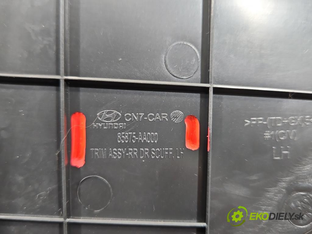 Hyundai Elantra VII 2020- 1.6 16V manual 90.2 kW 1598 cm3 4- kryt plastová 85875-AA000