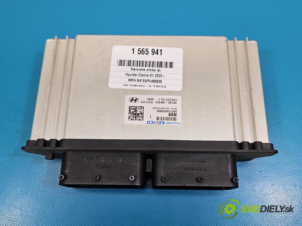 Hyundai Elantra VII 2020- 1.6 16V manual 90.2 kW 1598 cm3 4- riadiaca jednotka motora 39100-2M324