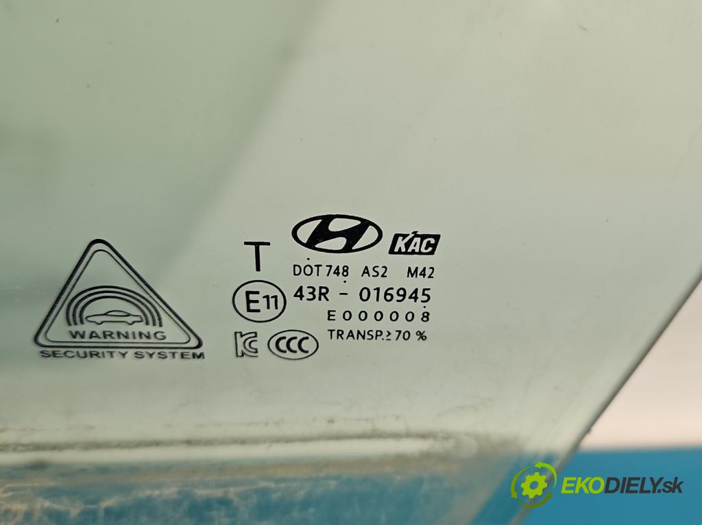 Hyundai Elantra VII 2020- 1.6 16V manual 90.2 kW 1598 cm3 4- sklo dvere predné ľavé
