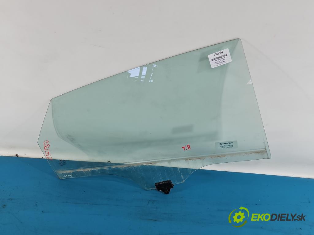 Hyundai Elantra VII 2020- 1.6 16V manual 90.2 kW 1598 cm3 4- sklo dvere zadné pravé 