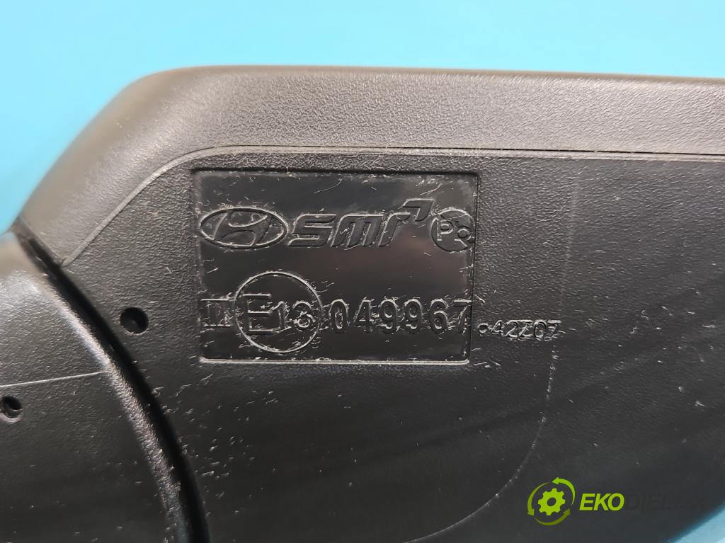 Hyundai Elantra VII 2020- 1.6 16V manual 90.2 kW 1598 cm3 4- zrkadlo pravé  (Kľučka dverí ostatné)