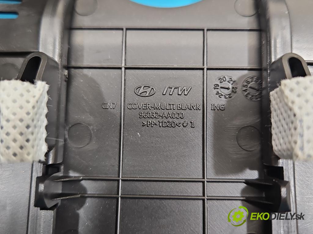 Hyundai Elantra VII 2020- 1.6 16V manual 90.2 kW 1598 cm3 4- kryt plastová 96031-AA000