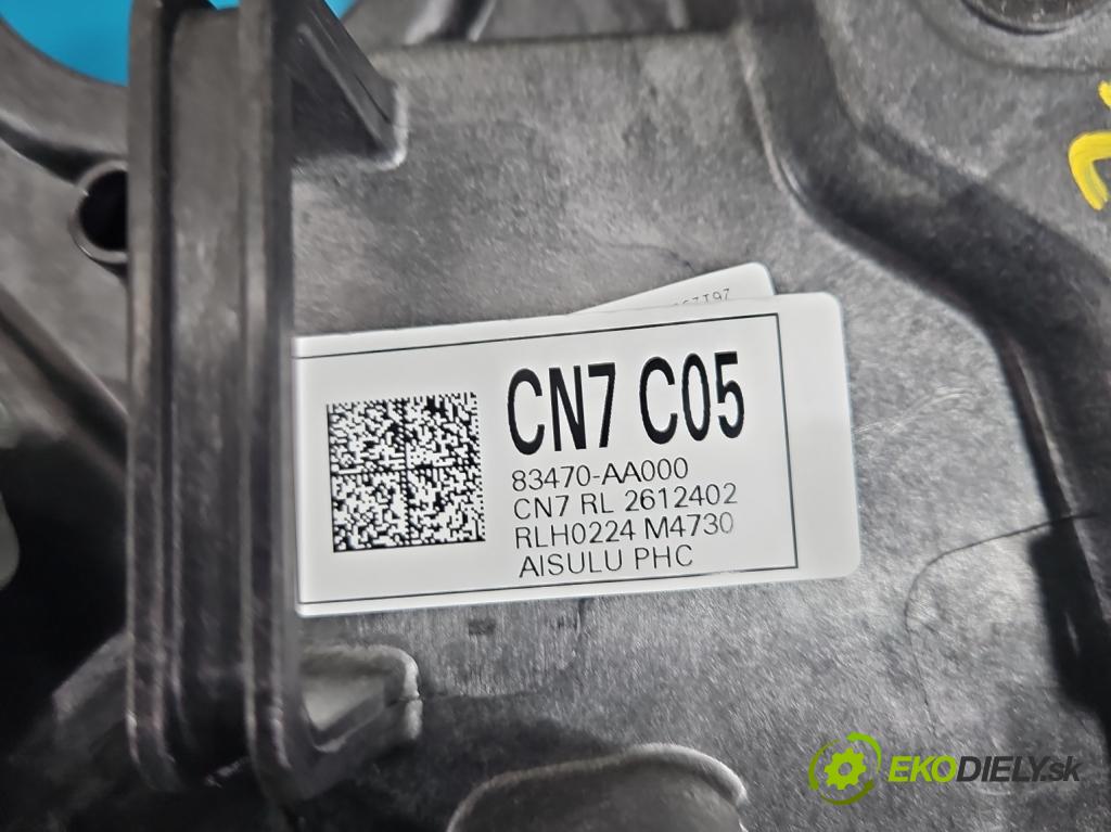 Hyundai Elantra VII 2020- 1.6 16V manual 90.2 kW 1598 cm3 4- mechanizmus okna zadné ľavý 83470-AA000