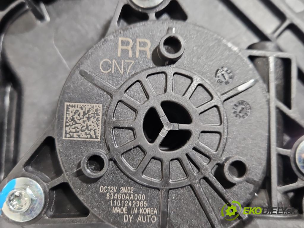 Hyundai Elantra VII 2020- 1.6 16V manual 90.2 kW 1598 cm3 4- mechanizmus okna zadné pravý 83480-AA000