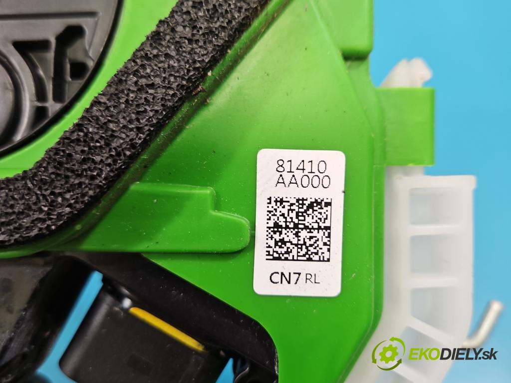 Hyundai Elantra VII 2020- 1.6 16V manual 90.2 kW 1598 cm3 4- zámok zadné ľavý 81410-AA000