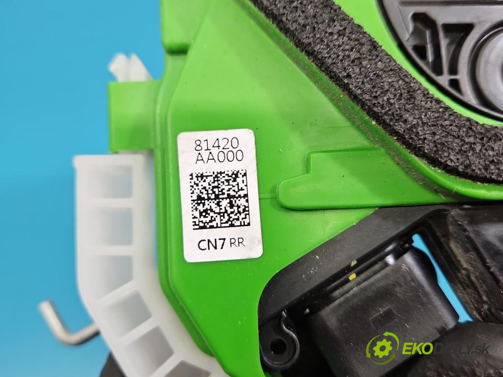 Hyundai Elantra VII 2020- 1.6 16V manual 90.2 kW 1598 cm3 4- zámok zadné pravý 81420-AA000