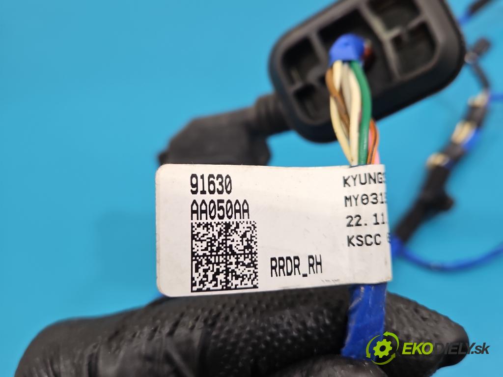 Hyundai Elantra VII 2020- 1.6 16V manual 90.2 kW 1598 cm3 4- Zväzok: dvere zadné pravých 91630-AA050