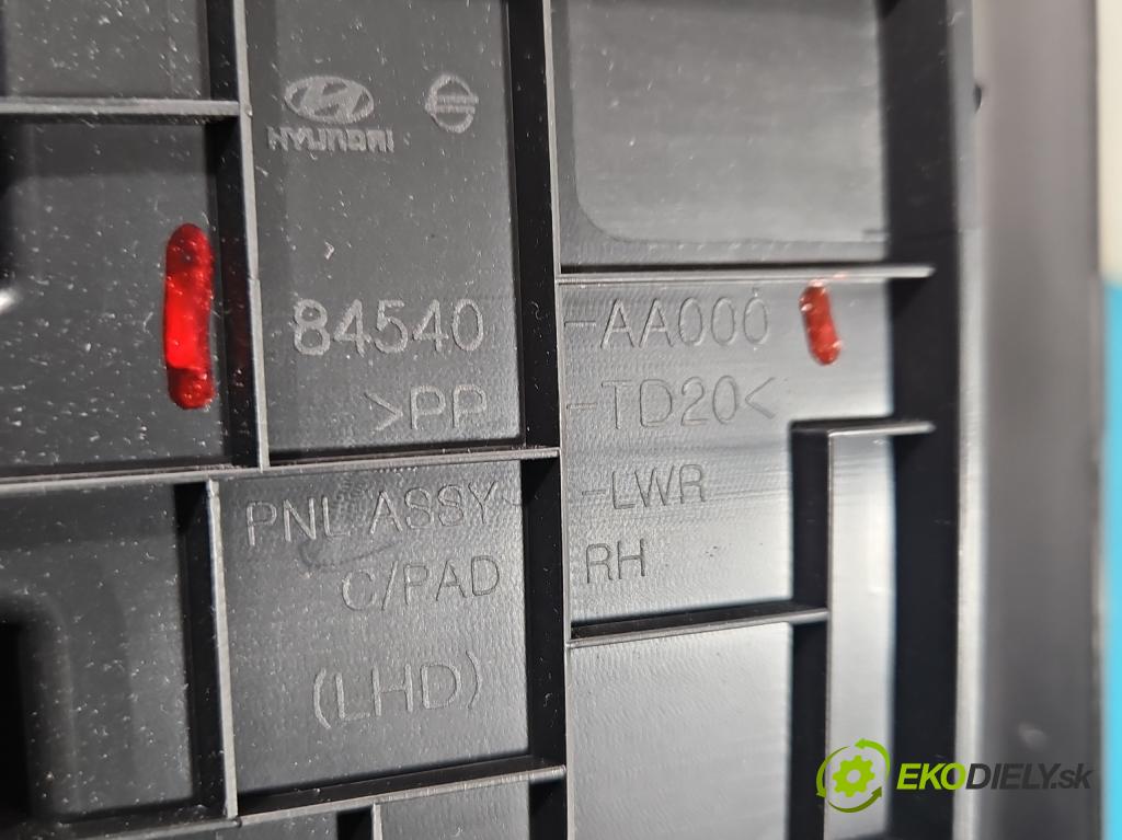 Hyundai Elantra VII 2020- 1.6 16V manual 90.2 kW 1598 cm3 4- Upevnenie: 84540-AA000