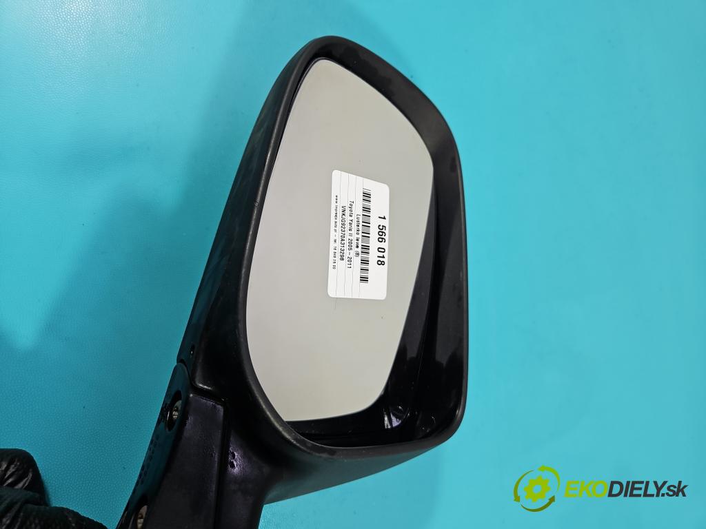 Toyota Yaris II 2005-2011 1.0 vvti 69KM manual 51 kW 998 cm3 3- zrkadlo ľavé 87940-0D250 (Kľučka dverí ostatné)