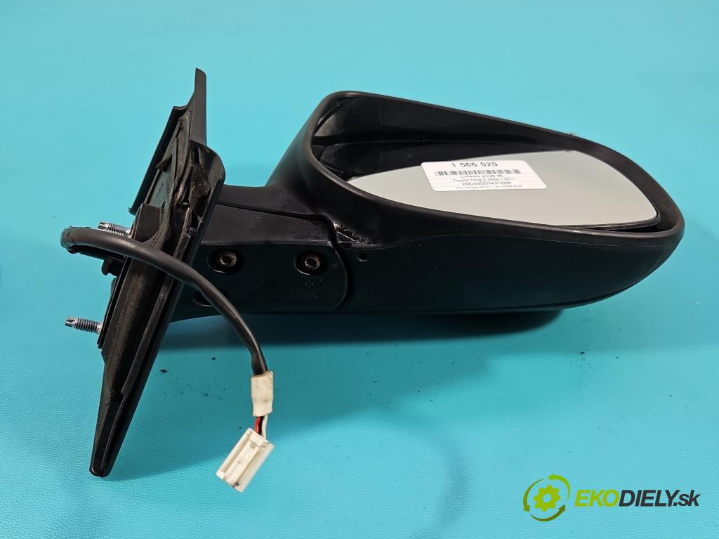 Toyota Yaris II 2005-2011 1.0 vvti 69KM manual 51 kW 998 cm3 3- zrkadlo pravé  (Kľučka dverí ostatné)