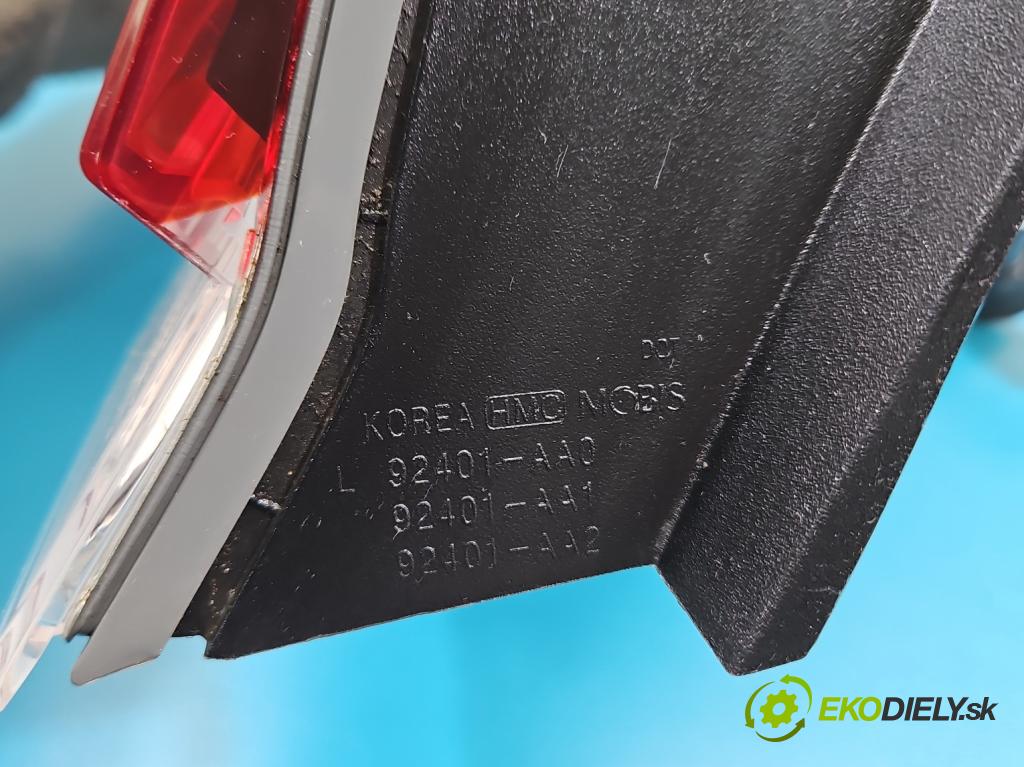 Hyundai Elantra VII 2020- 1.6 16V manual 90.2 kW 1598 cm3 4- svetlo / reflektor zadné ľavé 92401-AA000 (Kľučka dverí ostatné)