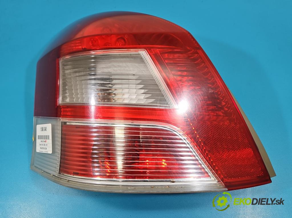 Toyota Yaris II 2005-2011 1.0 vvti 69KM manual 51 kW 998 cm3 3- svetlo / reflektor zadné ľavé  (Kľučka dverí ostatné)