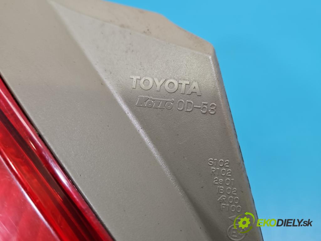 Toyota Yaris II 2005-2011 1.0 vvti 69KM manual 51 kW 998 cm3 3- svetlo / reflektor zadné ľavé  (Kľučka dverí ostatné)