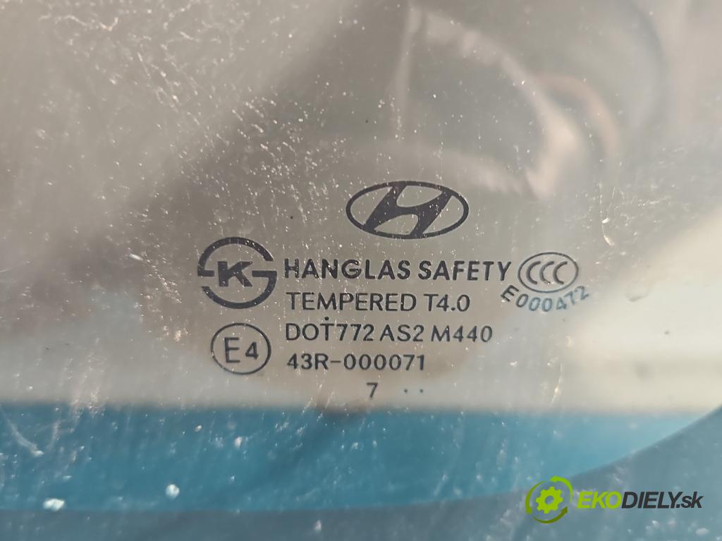 Hyundai H1 II 2007-2023 2.5 crdi 170 hp manual 125 kW 2497 cm3 5- sklo zadní levé