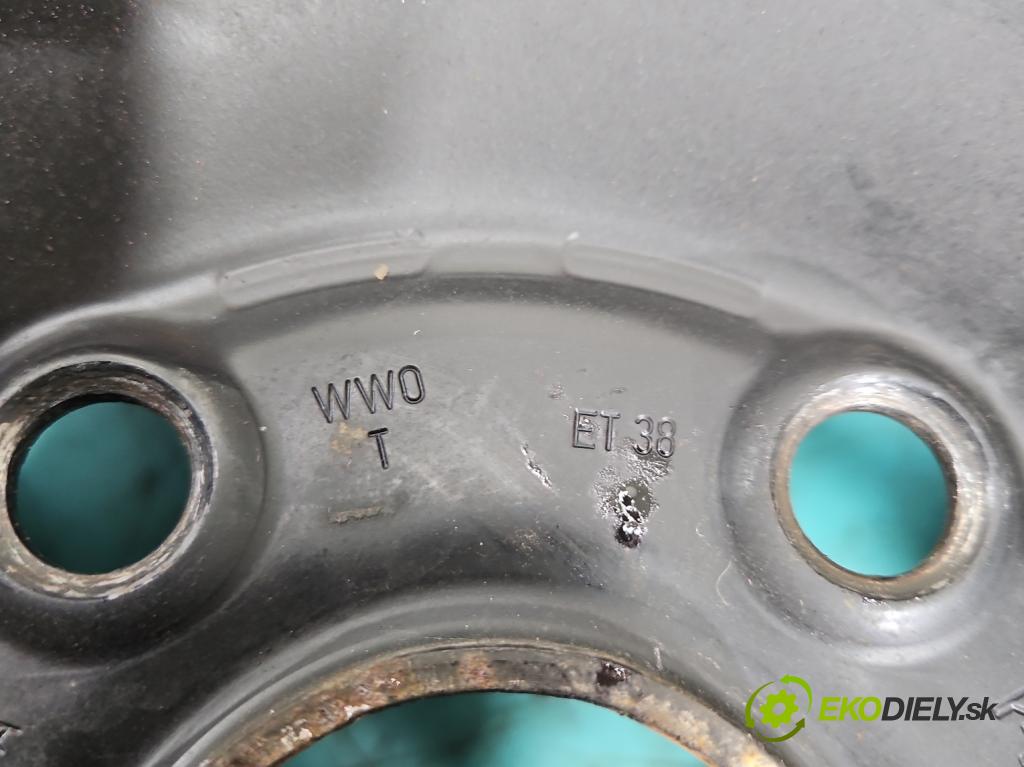 Skoda Octavia IV 2019- 2.0 TDI 116 hp manual 85 kW 1968 cm3 5- Felga ocelový 17" 5QF601027A