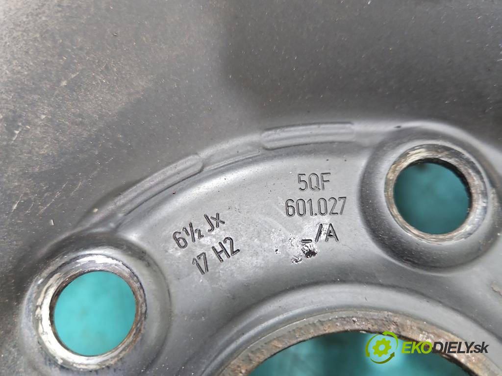 Skoda Octavia IV 2019- 2.0 TDI 116 hp manual 85 kW 1968 cm3 5- Felga ocelový 17" 5QF601027A