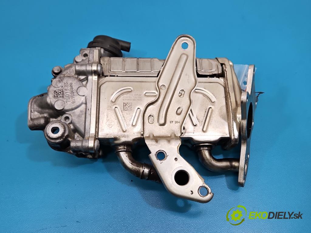 Mercedes E W213 2016-2023 2.0 CDI 194KM: automatic 143 kW 1950 cm3 4- chladič výfukové A6541407600