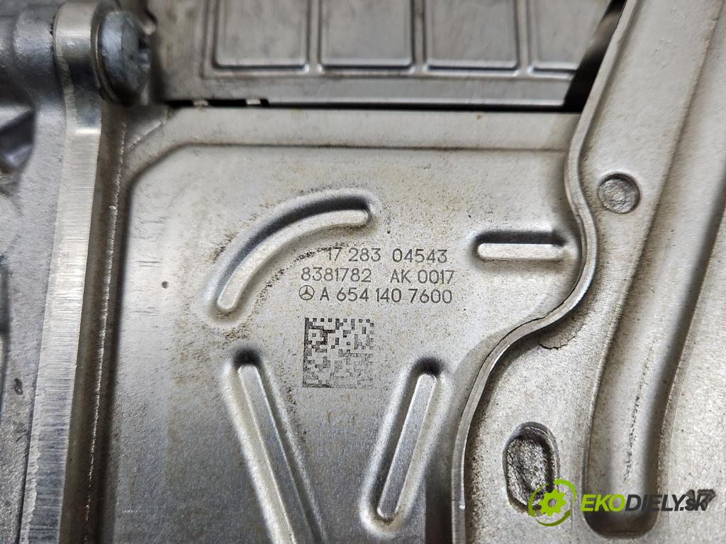 Mercedes E W213 2016-2023 2.0 CDI 194KM: automatic 143 kW 1950 cm3 4- chladič výfukové A6541407600