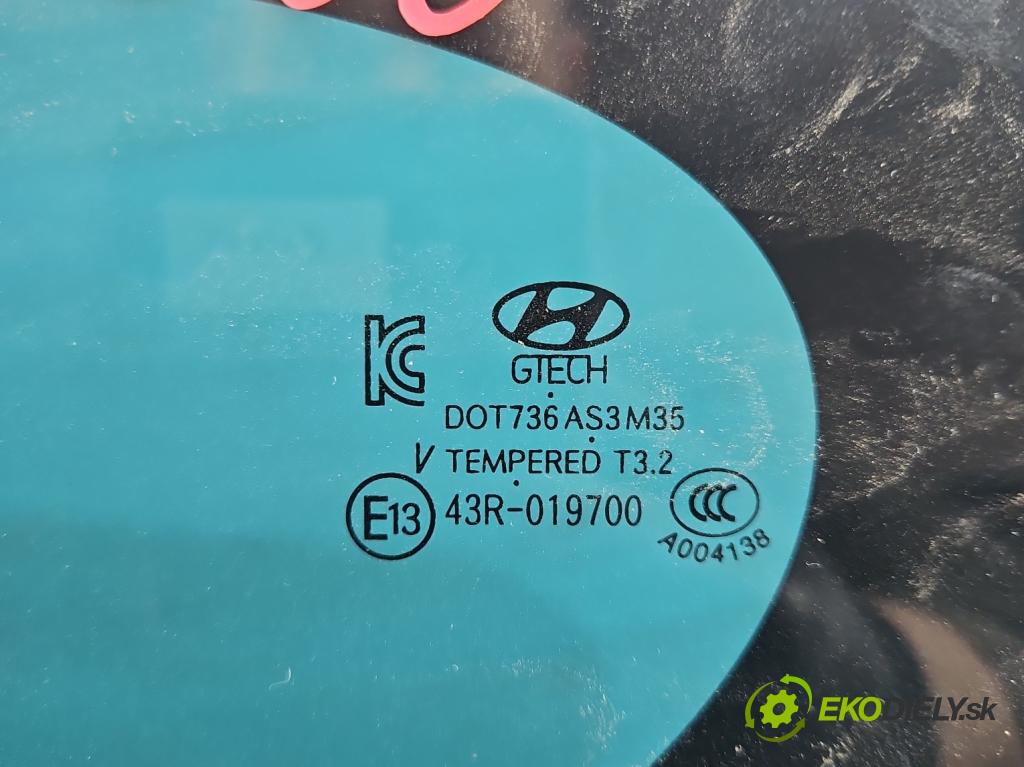 Hyundai Santa Fe III 2012–2018 2.4 GDI 190 hp automatic 140 kW 2359 cm3 5- sklo zadní levé