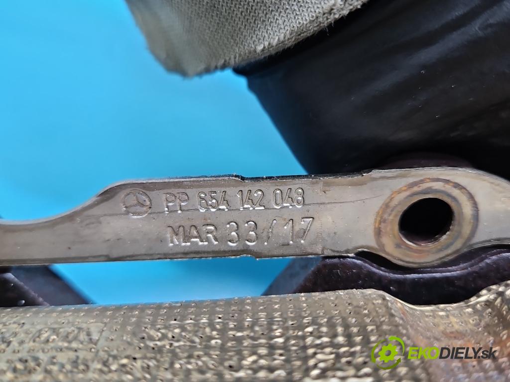 Mercedes E W213 2016-2023 2.0 CDI 194KM automatic 143 kW 1950 cm3 4- potrubí výfuk 654142048 (Výfukové potrubí)