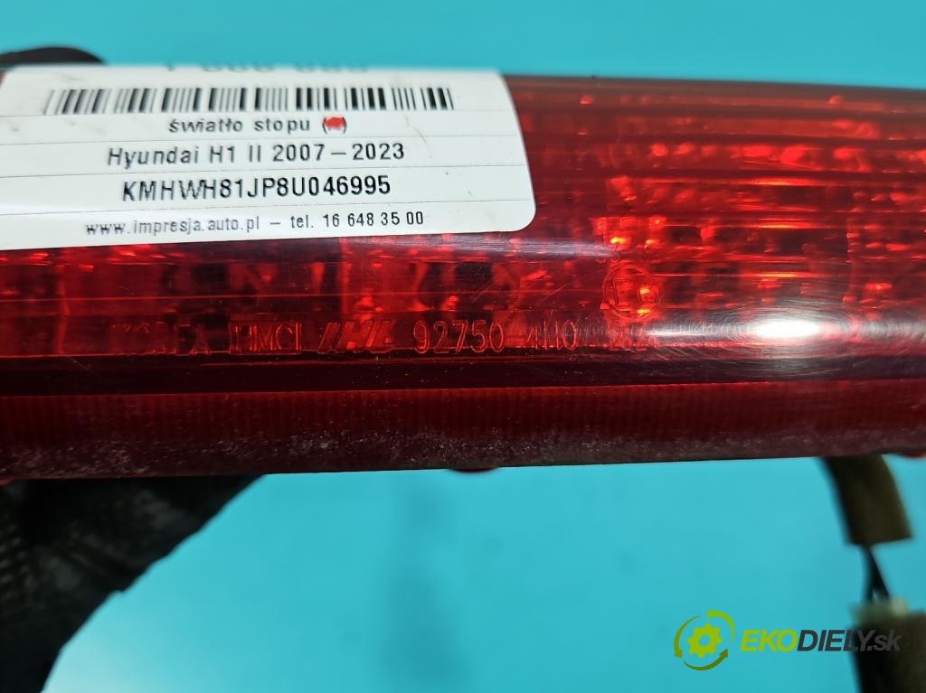 Hyundai H1 II 2007-2023 2.5 crdi 170 HP manual 125 kW 2497 cm3 5- světlo: stop: 92750-4H0