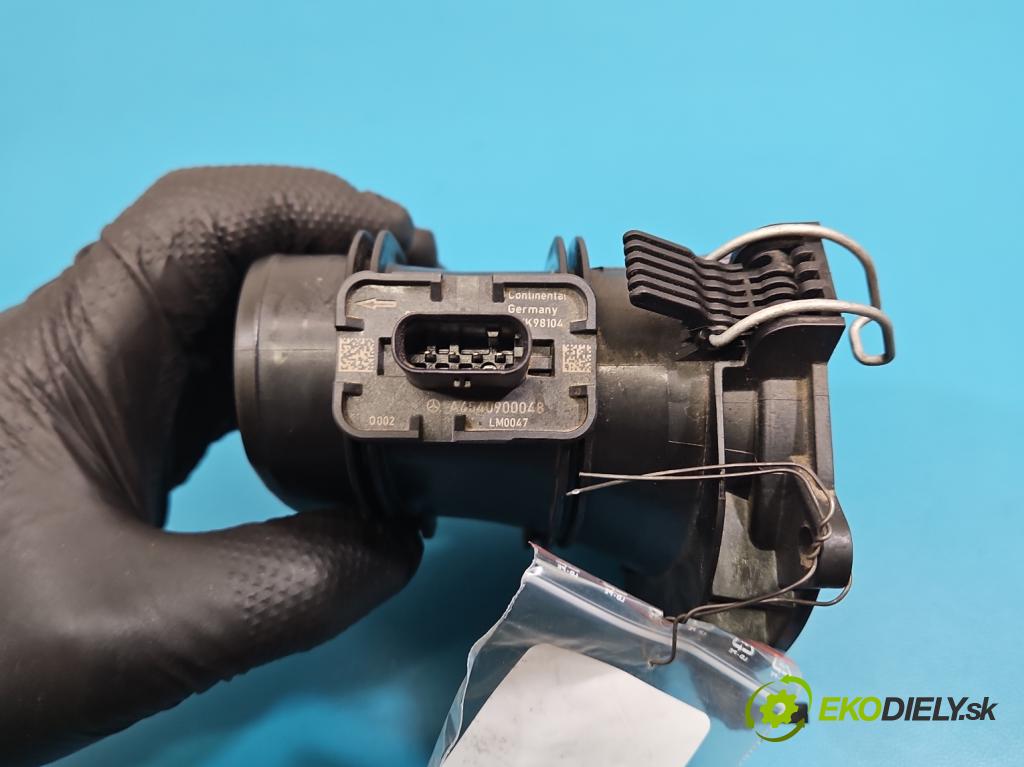 Mercedes E W213 2016-2023 2.0 CDI 194KM automatic 143 kW 1950 cm3 4- váha vzduchu A6540900048 (Snímač hmotnosti vzduchu)