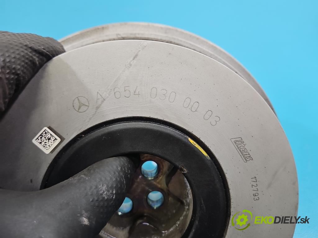 Mercedes E W213 2016-2023 2.0 CDI 194KM: automatic 143 kW 1950 cm3 4- koleso pás: hriadele kľukovej A6540300003