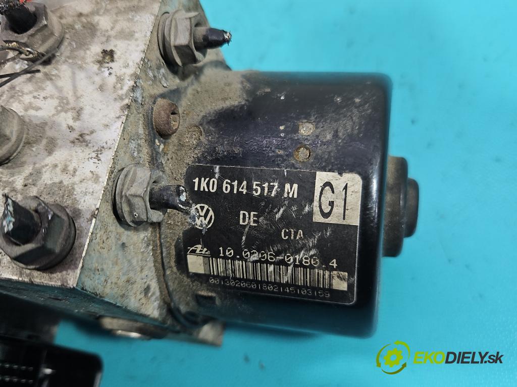 Vw Golf plus 1.9 tdi 105 HP manual 77 kW 1896 cm3 5- čerpadlo abs 1K0907379Q (Pumpa ABS)