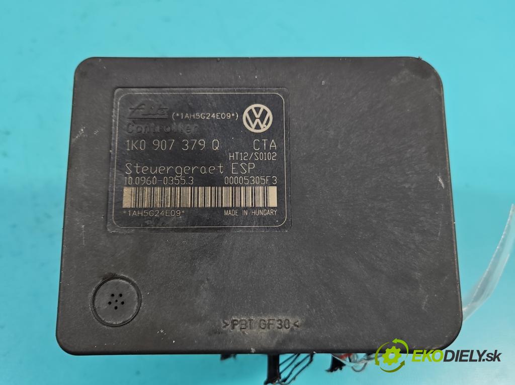 Vw Golf plus 1.9 tdi 105 HP manual 77 kW 1896 cm3 5- čerpadlo abs 1K0907379Q (Pumpa ABS)