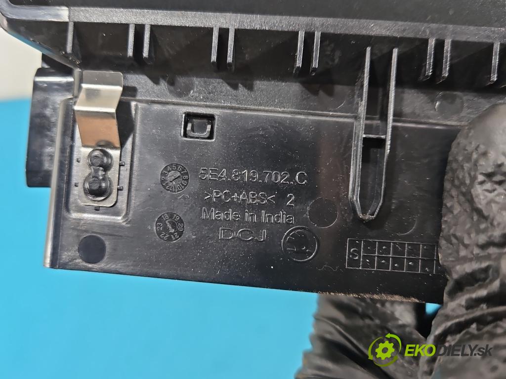 Skoda Octavia IV 2019- 2.0 TDI 116 hp manual 85 kW 1968 cm3 5- Mřížka: topení 5E4819702C