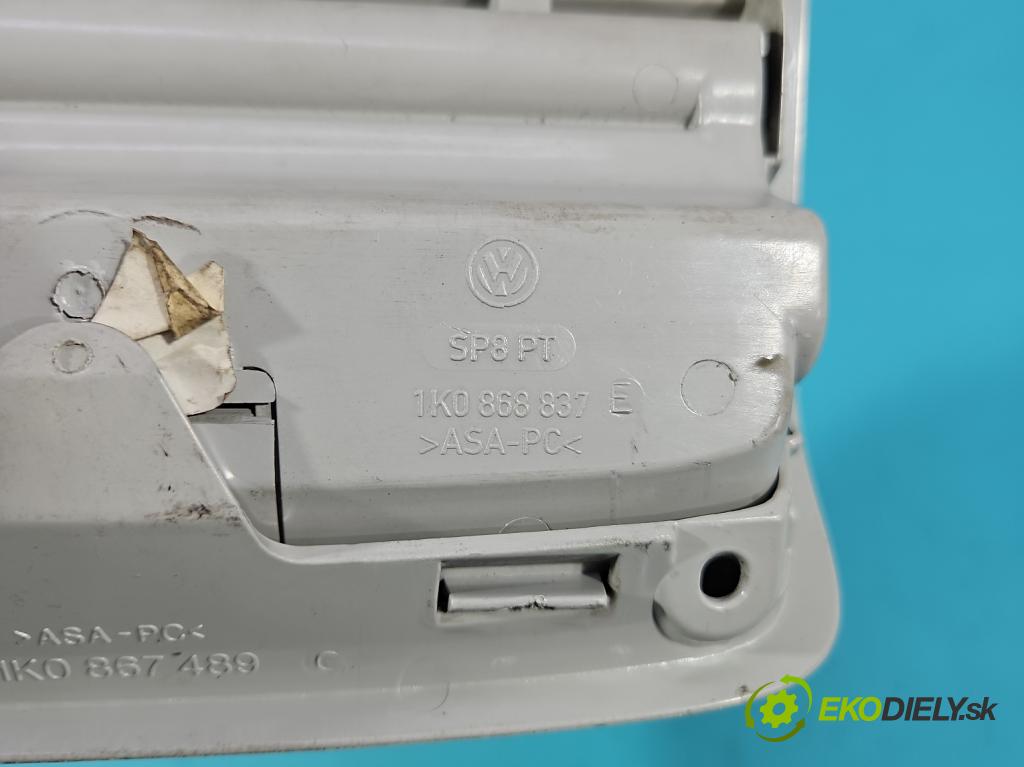 Vw Golf plus 1.9 tdi 105 HP manual 77 kW 1896 cm3 5- svetlo / reflektor interiéra 1K0867489C