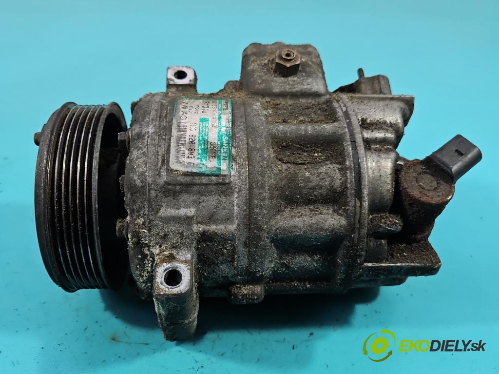 Vw Golf plus 1.9 tdi 105 hp manual 77 kW 1896 cm3 5- Kompresor: klíma 1K0820803G (Kompresor klimatizace)