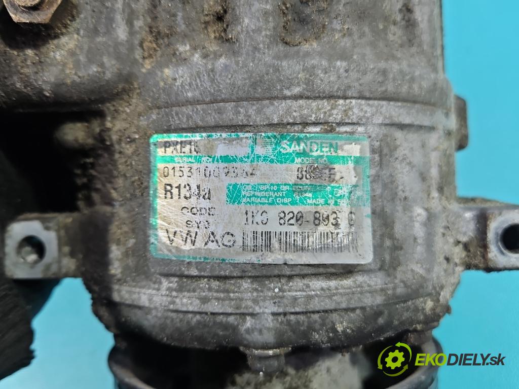 Vw Golf plus 1.9 tdi 105 hp manual 77 kW 1896 cm3 5- Kompresor: klíma 1K0820803G (Kompresor klimatizace)